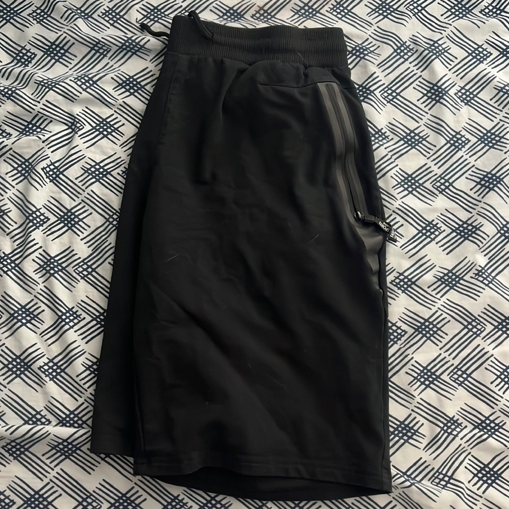 Black sport shorts